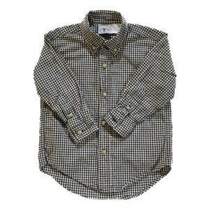 Kite Strings | Black Checkered Long Sleeve…